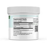 Maxi Health Creatine Monohydrate Powder 259g side view