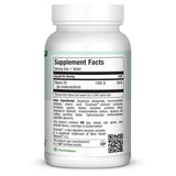 Maxi Health D3 1000 IU Tablets side view with dosage information