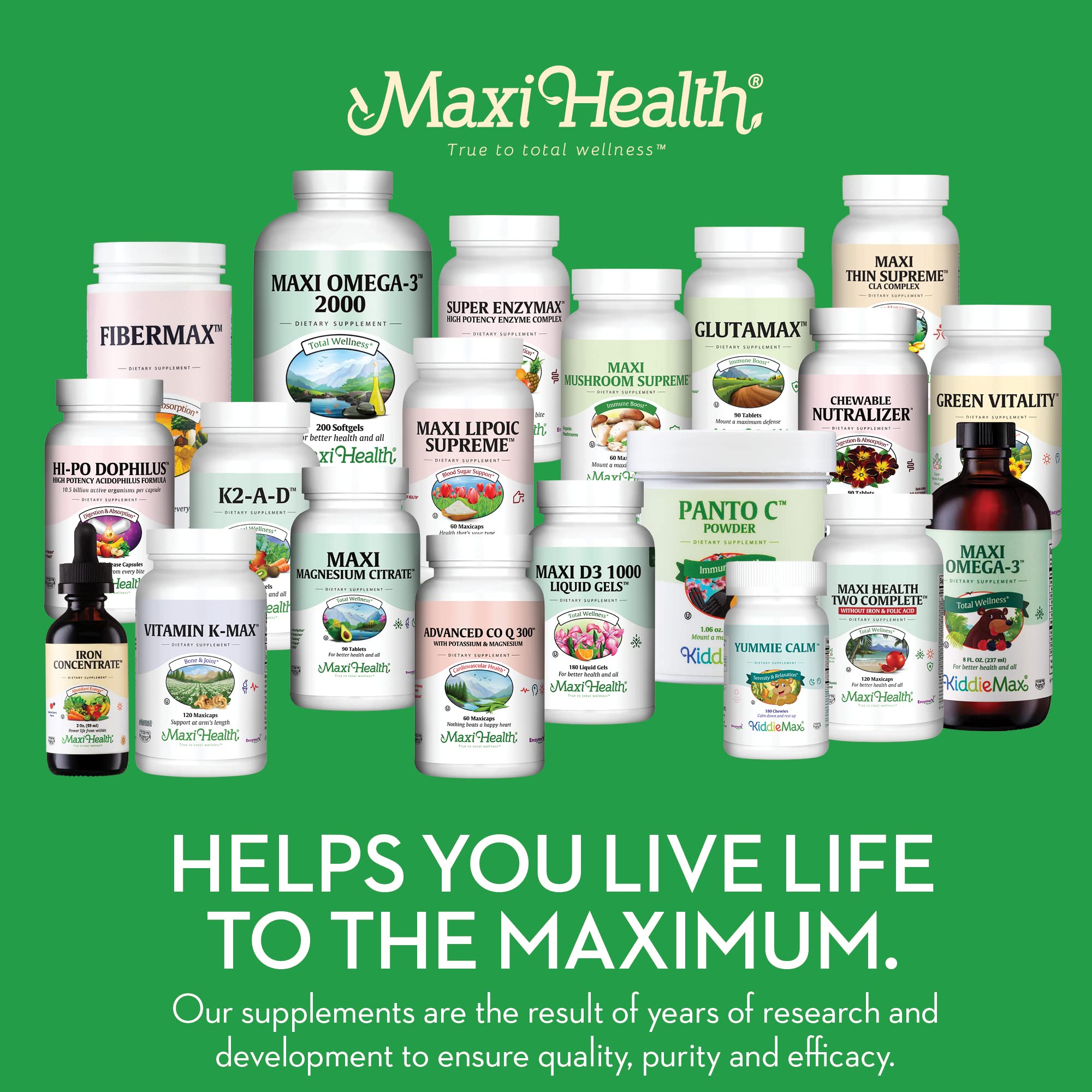 Maxi Health Evening Primrose Oil Capsules with flaxseed oil ingredients