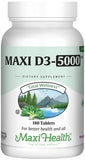 Maxi Health Extra Strength Vitamin D3 5000 IU Tablets front view