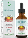 Maxi Health Liquid Melatonin for Kids 2 fl oz side view