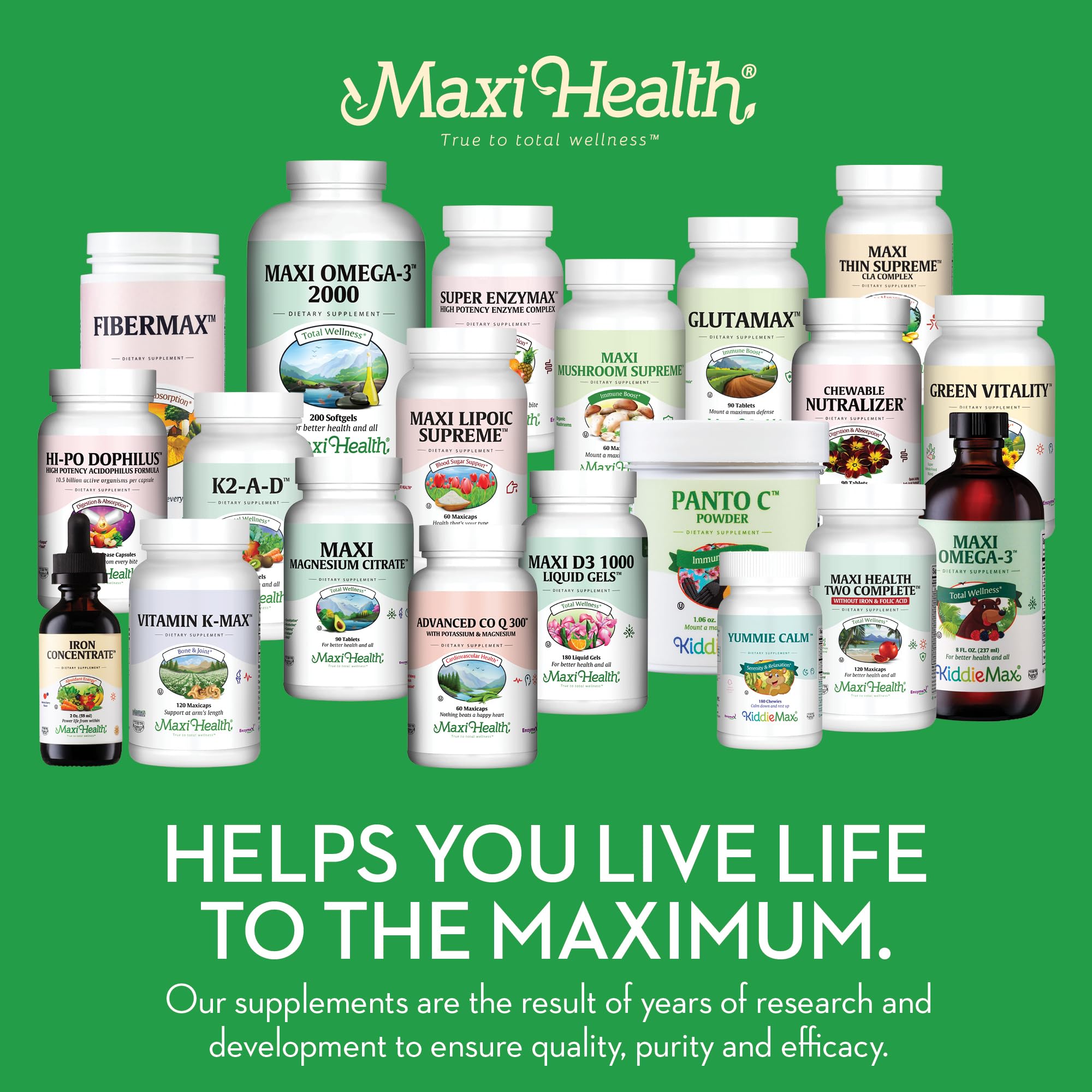 Maxi Health Liquid Vitamin B Complex lifestyle scene with water
