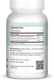 Maxi Health Maxi Calm 120 Capsules back view with ingredient list