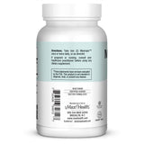 Maxi Health Maxi Calm 120 Capsules side view showing capsule size