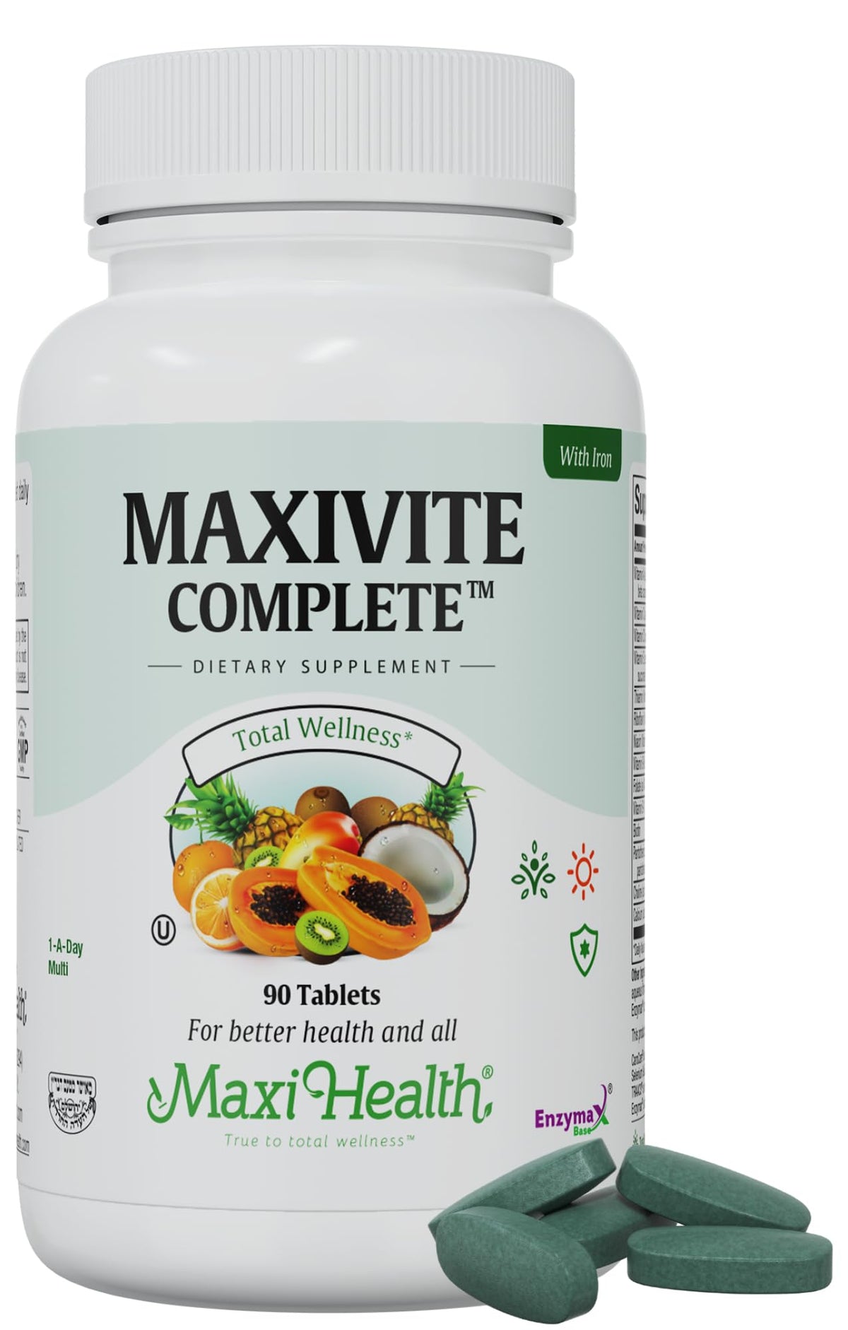Maxi Health Maxivite Complete Multivitamin front view
