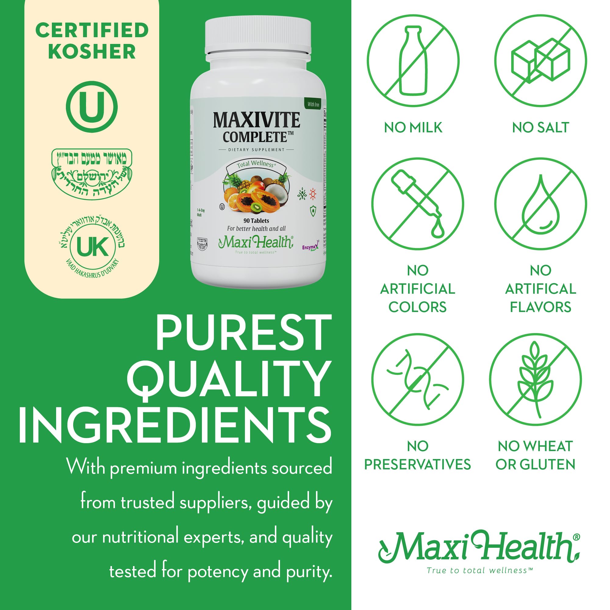 Maxi Health Maxivite Complete Multivitamin lifestyle scene