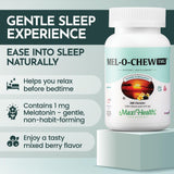 Maxi Health Mel-O-Chew 1mg Chewable Tablets side view