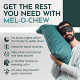 Maxi Health Mel-O-Chew 1mg Chewable Tablets with a few tablets on a table