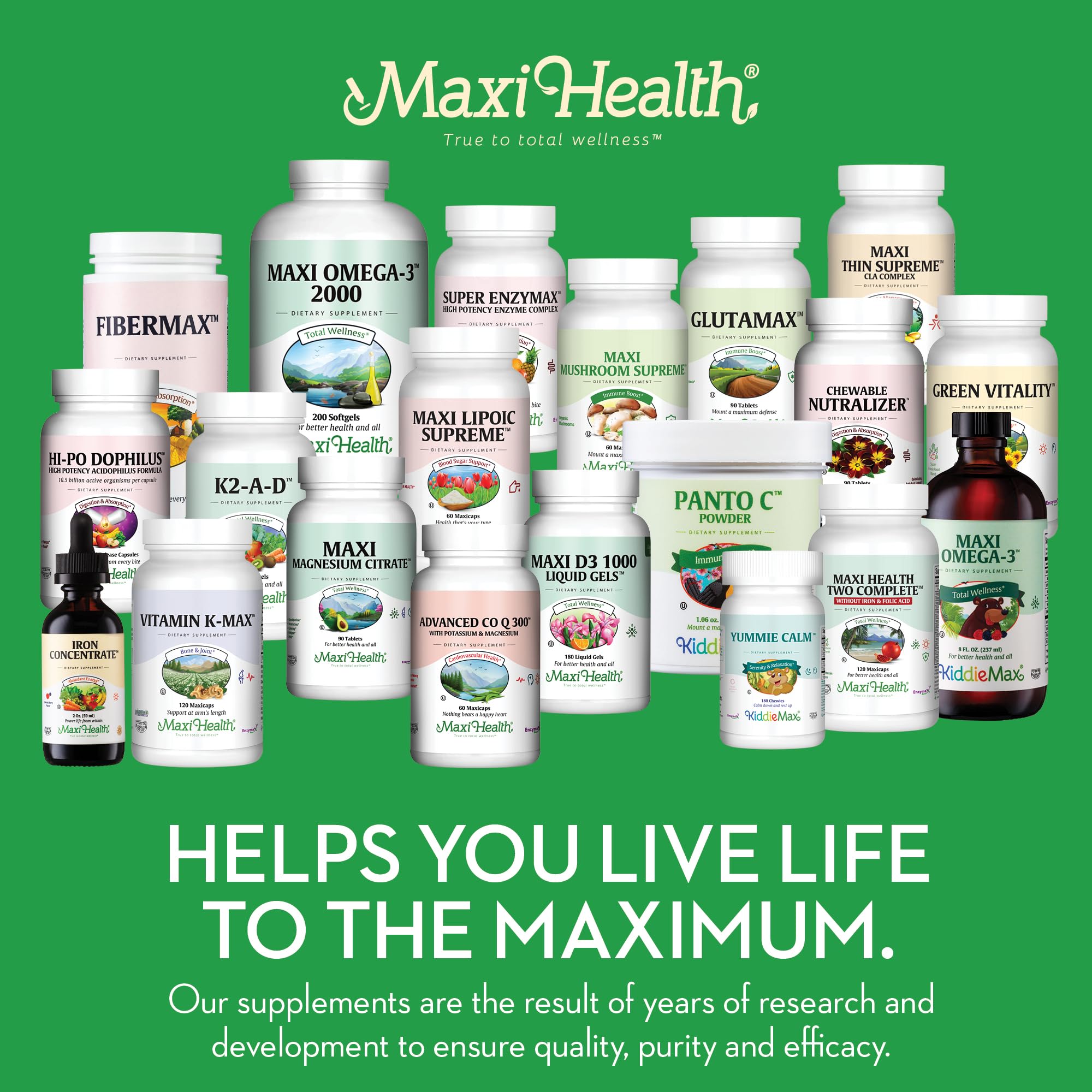 Maxi Health Mel-O-Chew chewable tablets in hand