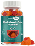 Maxi Health Melatonin Gummies 1mg front view packaging
