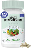 Maxi Health Mens Multivitamin for Teens 30 Capsules front view