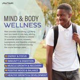 Maxi Health Mens Multivitamin for Teens 30 Capsules side view