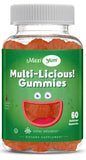 Maxi Health Multi-Licious Multivitamin Gummies 222g front view