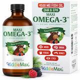 Maxi Health Omega-3 Fish Oil Liquid for Kids 395g front view