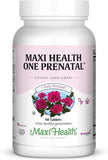 Maxi Health Prenatal Vitamins One Daily front view with packaging