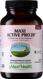 Maxi Health Probiotic Capsules front view with packaging