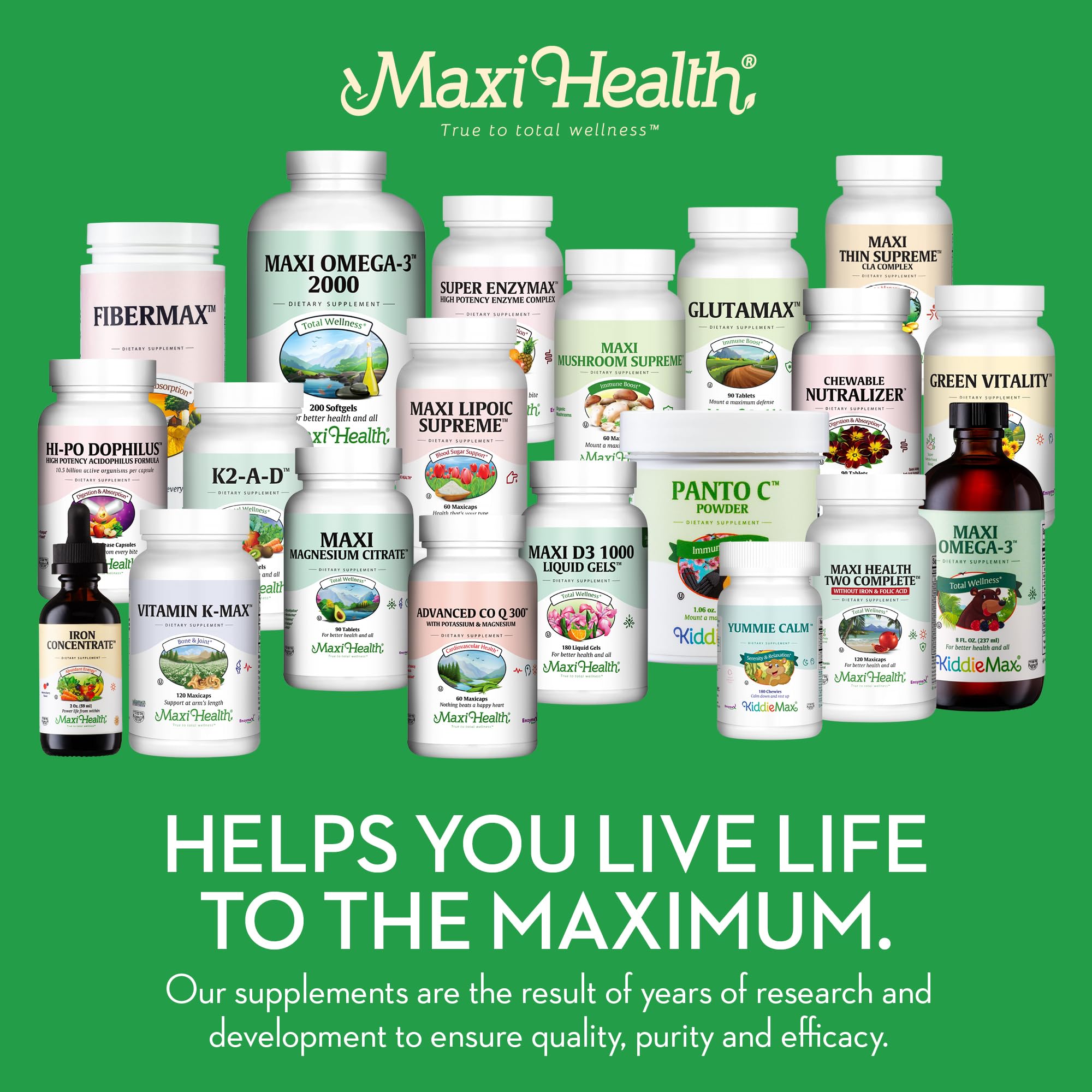 Maxi Health Sleep-O-Max capsules in a hand