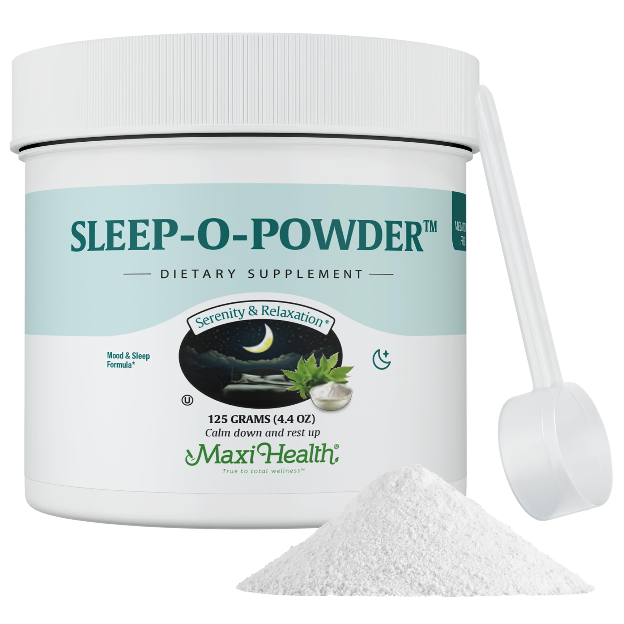 Maxi Health Sleep-O-Powder 191g front view