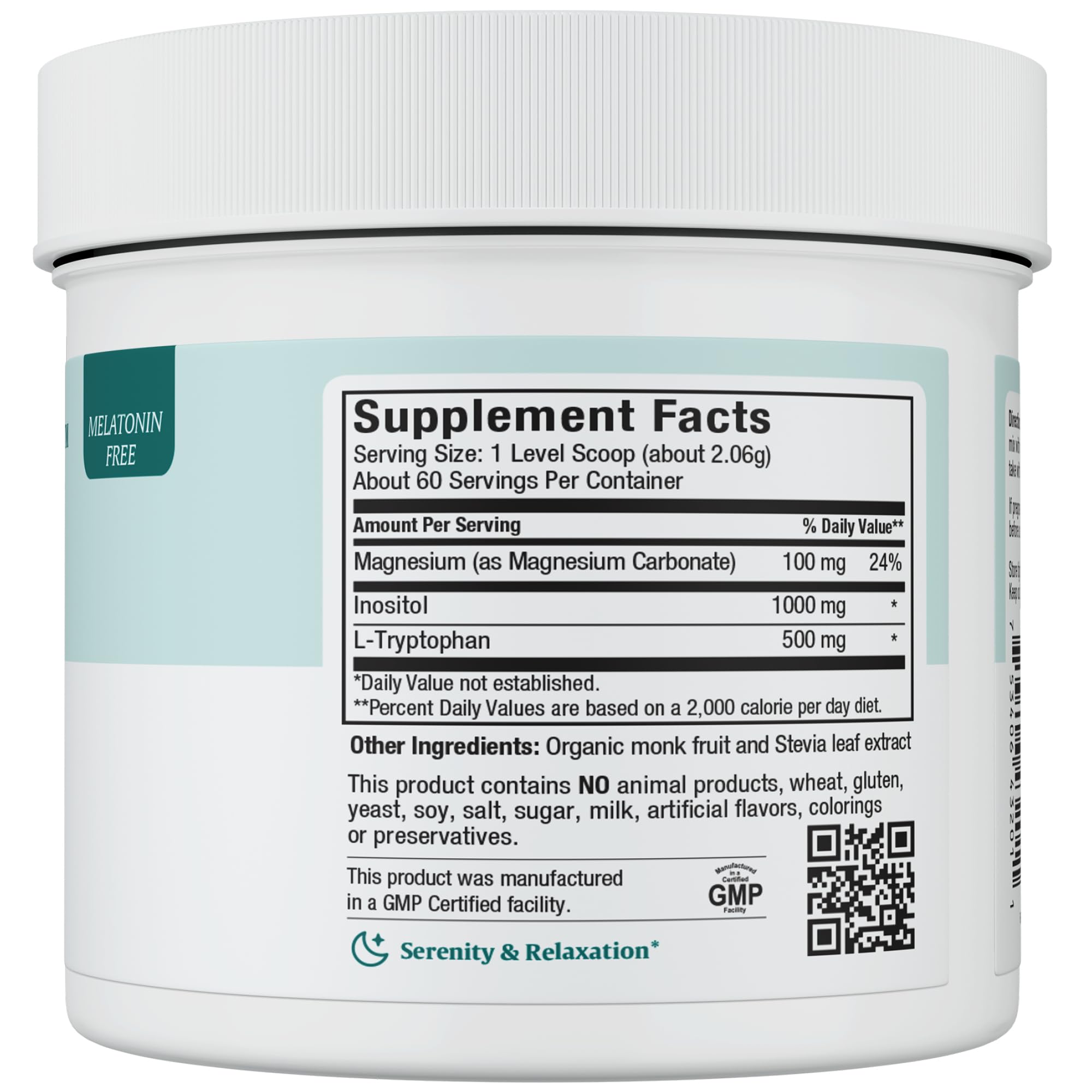 Maxi Health Sleep-O-Powder packaging side view