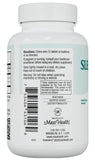 Maxi Health Sleep Supplements strawberry chewable tablets close-up