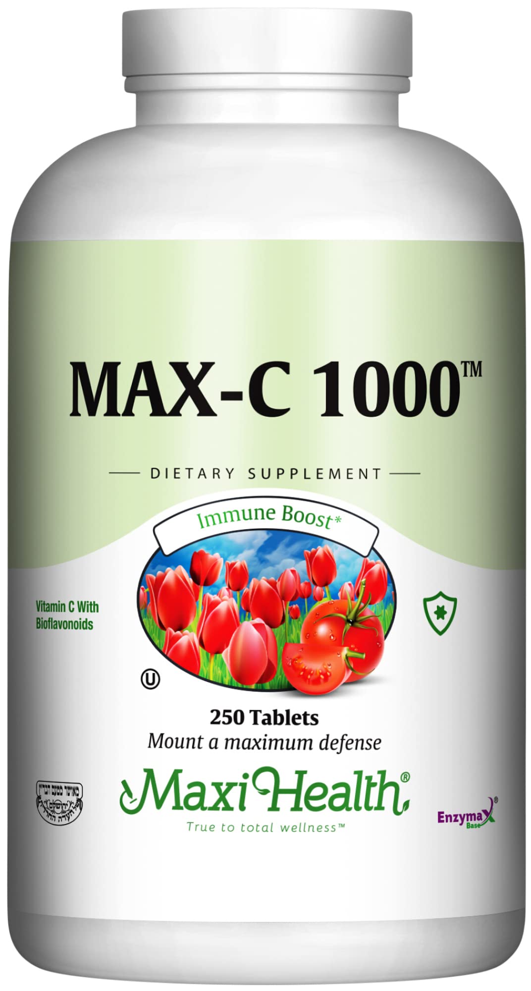Maxi Health Vitamin C 1000mg front view of packaging
