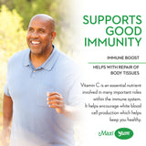 Maxi Health Vitamin C + Zinc Gummies fruit-shaped