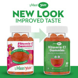 Maxi Health Vitamin C + Zinc Gummies side view