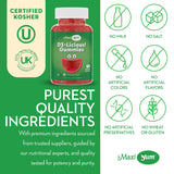 Maxi Health Vitamin D3 Gummies 1000 IU nutritional information