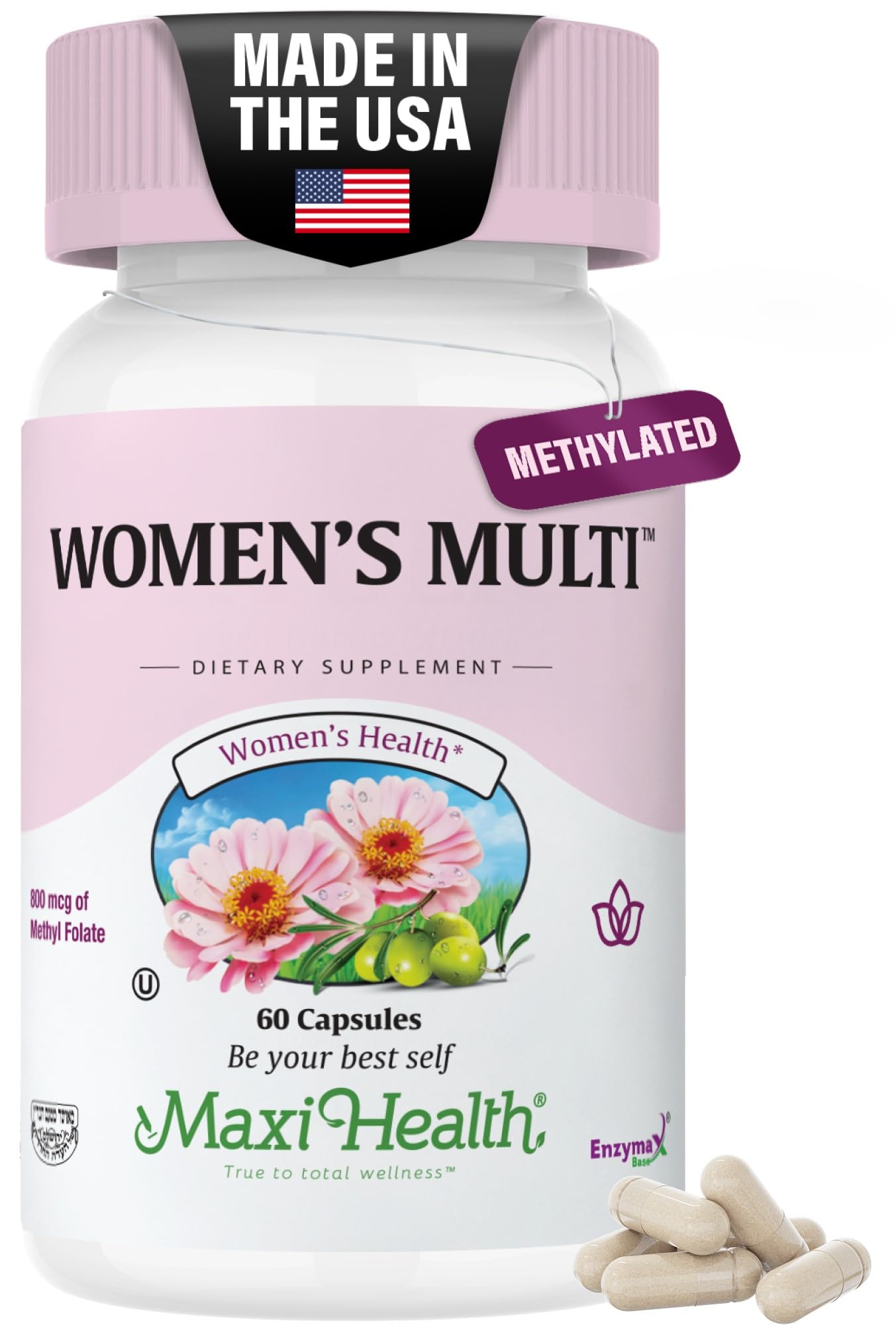 Maxi Health Women's Multivitamin Capsules front view
