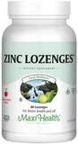 Maxi Health Zinc Lozenges Cherry Flavour front view