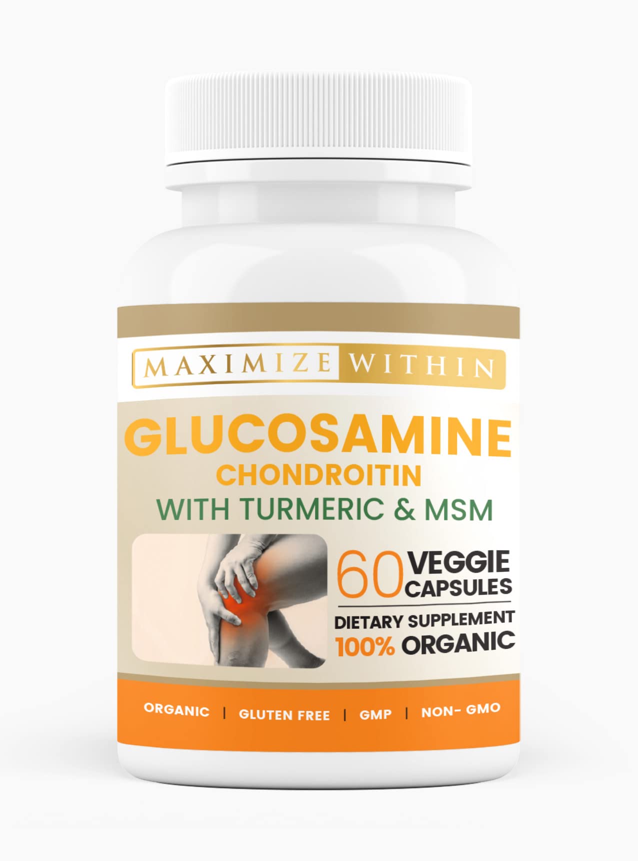Maximize Within Chondroitin Supplement 60 capsules front view