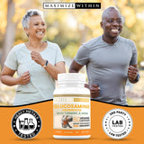 Maximize Within Chondroitin Supplement bottle back view