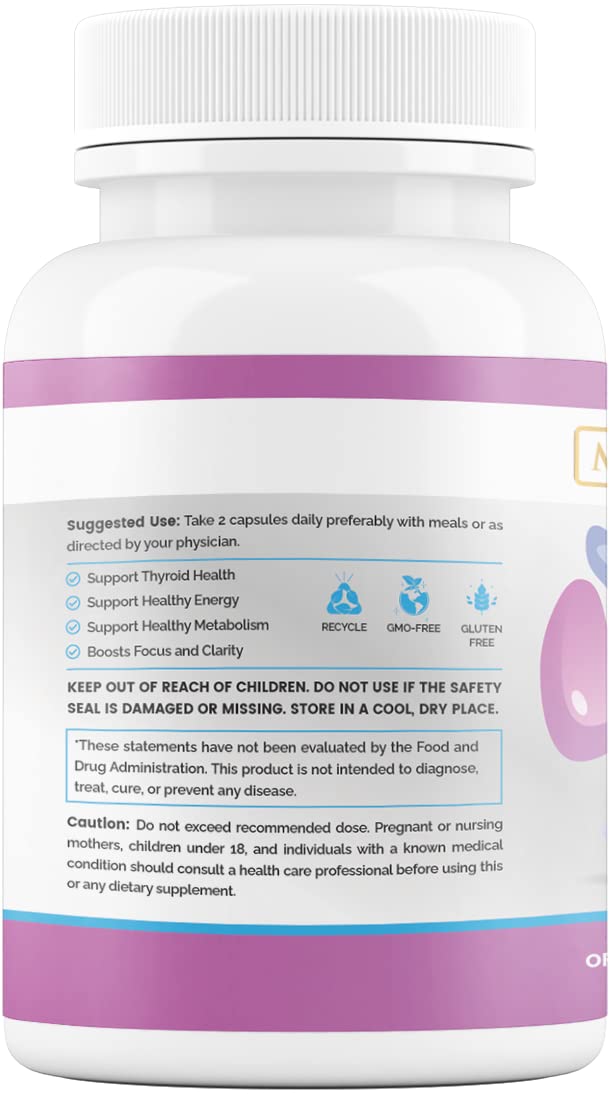 Maximize Within Thyroid Support Supplement showing label details