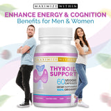 Maximize Within Thyroid Support Supplement side view showing capsule