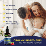 MaxImmunity Elderberry Liquid Drops close-up of dropper