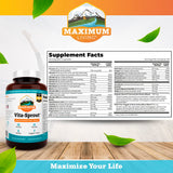 Maximum Living VitaSprout packaging with detailed ingredient list
