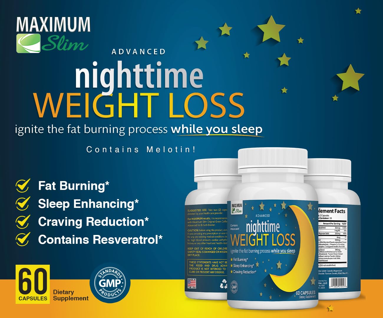 Maximum Slim Sleep & Slim Support 68g packaging