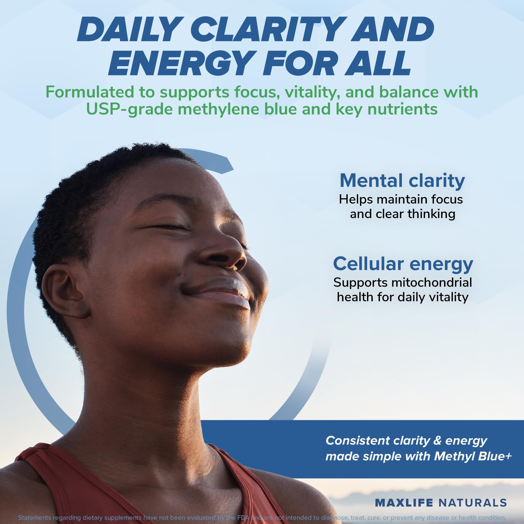 MAXLIFE NATURALS Methylene Blue Gummies nutritional information