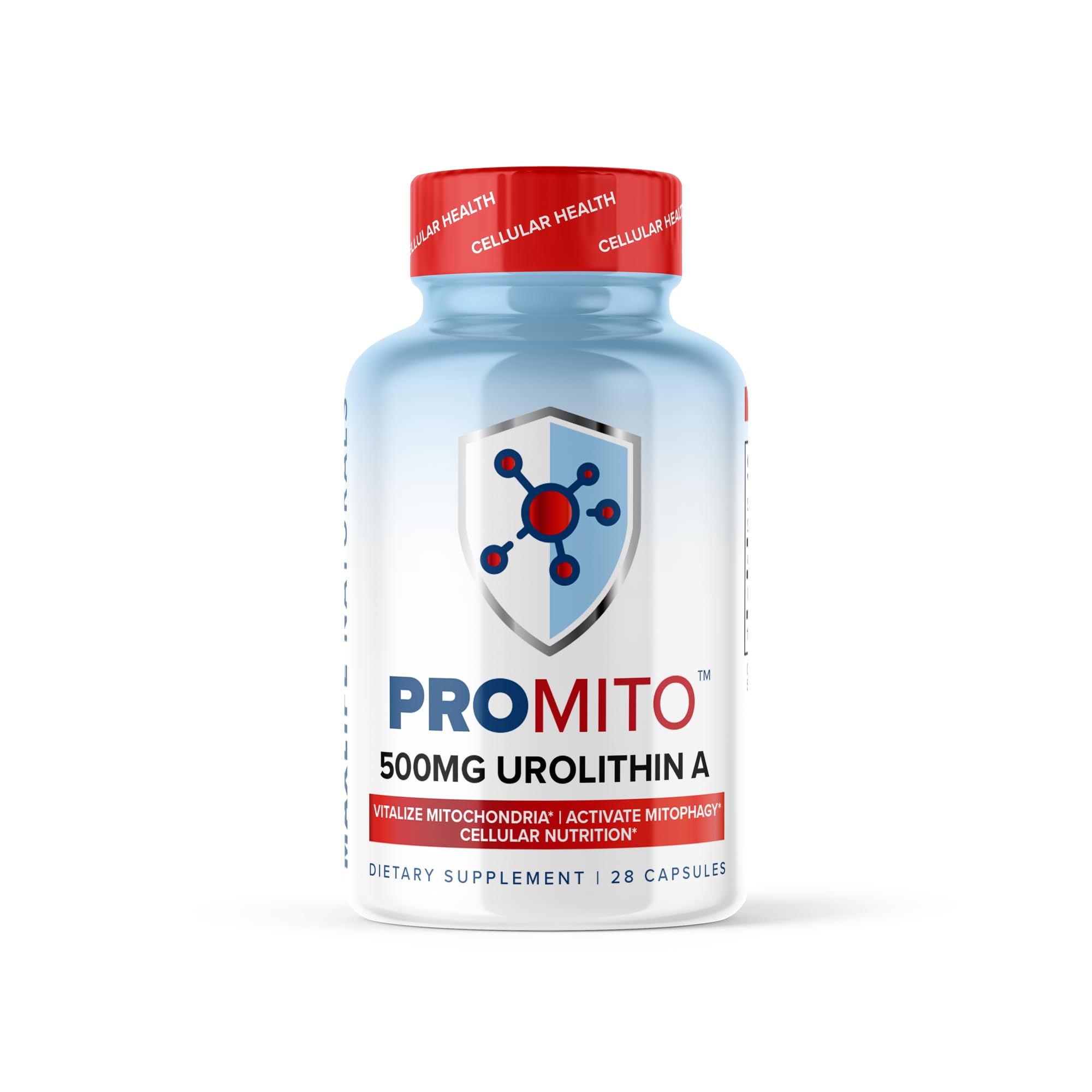 MAXLIFE NATURALS Urolithin A 500mg capsules front view