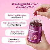 maxmedix Kids Iron Gummies in a bowl