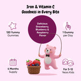 maxmedix Kids Iron Gummies ingredients list