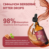 MaxuraFit Cinnamon Berberine Liquid Drops ingredients list