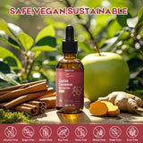 MaxuraFit Cinnamon Berberine Liquid Drops with measuring spoon