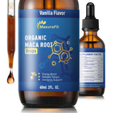 MaxuraFit Maca Root & Ashwagandha Tincture front view