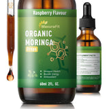 MaxuraFit Moringa Leaf Drops 2 fl oz front view