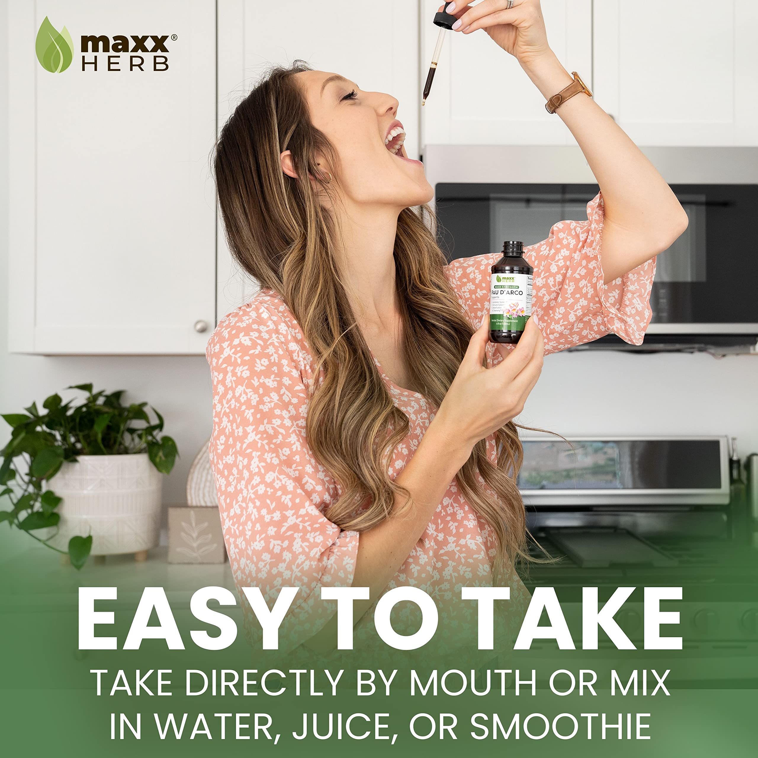Maxx Herb Pau D'Arco Liquid Extract ingredients list