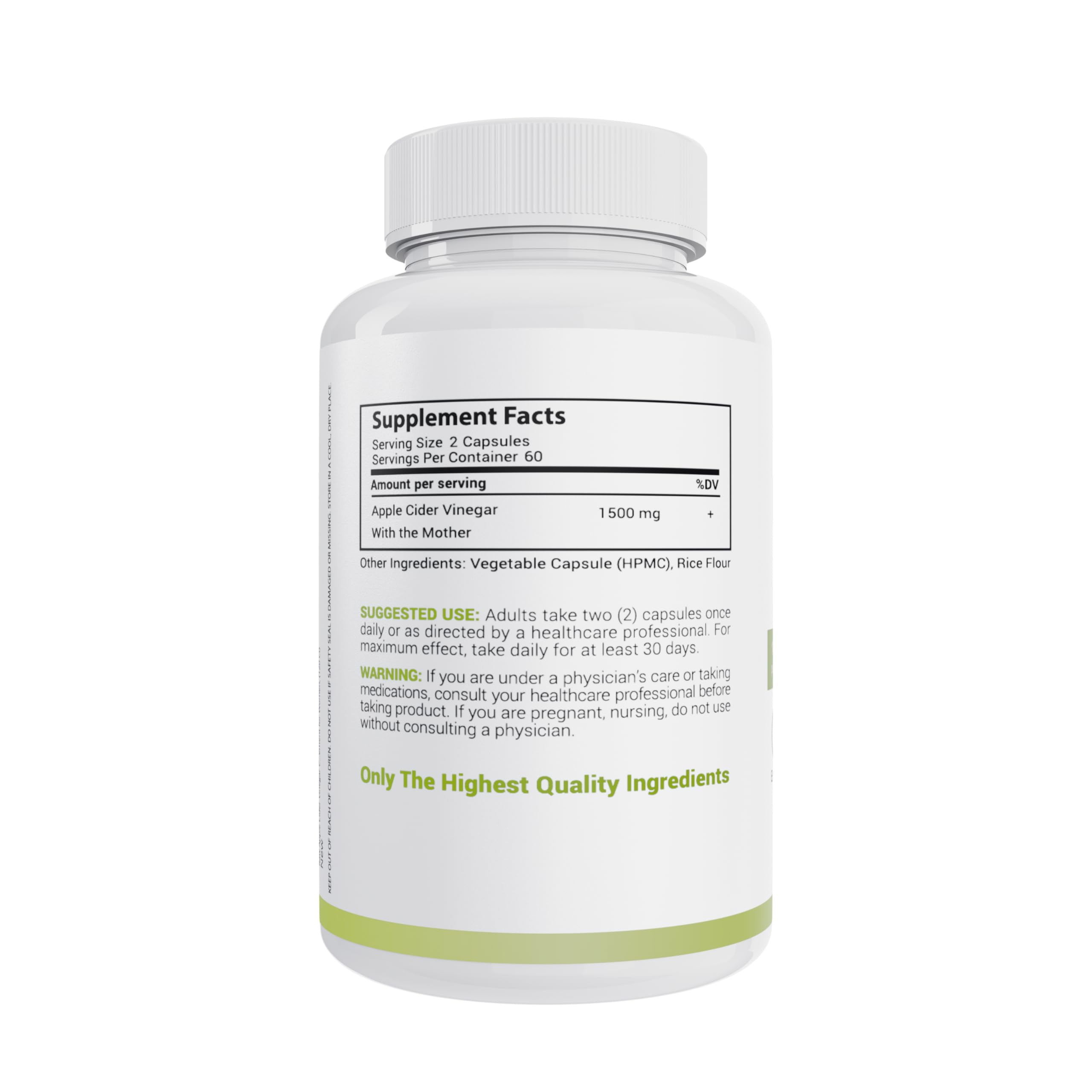 MaxX Labs Apple Cider Vinegar Capsules in a lifestyle setting