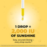 MaxX Labs Vitamin D3 K2 Drops 2000 IU with measuring spoon