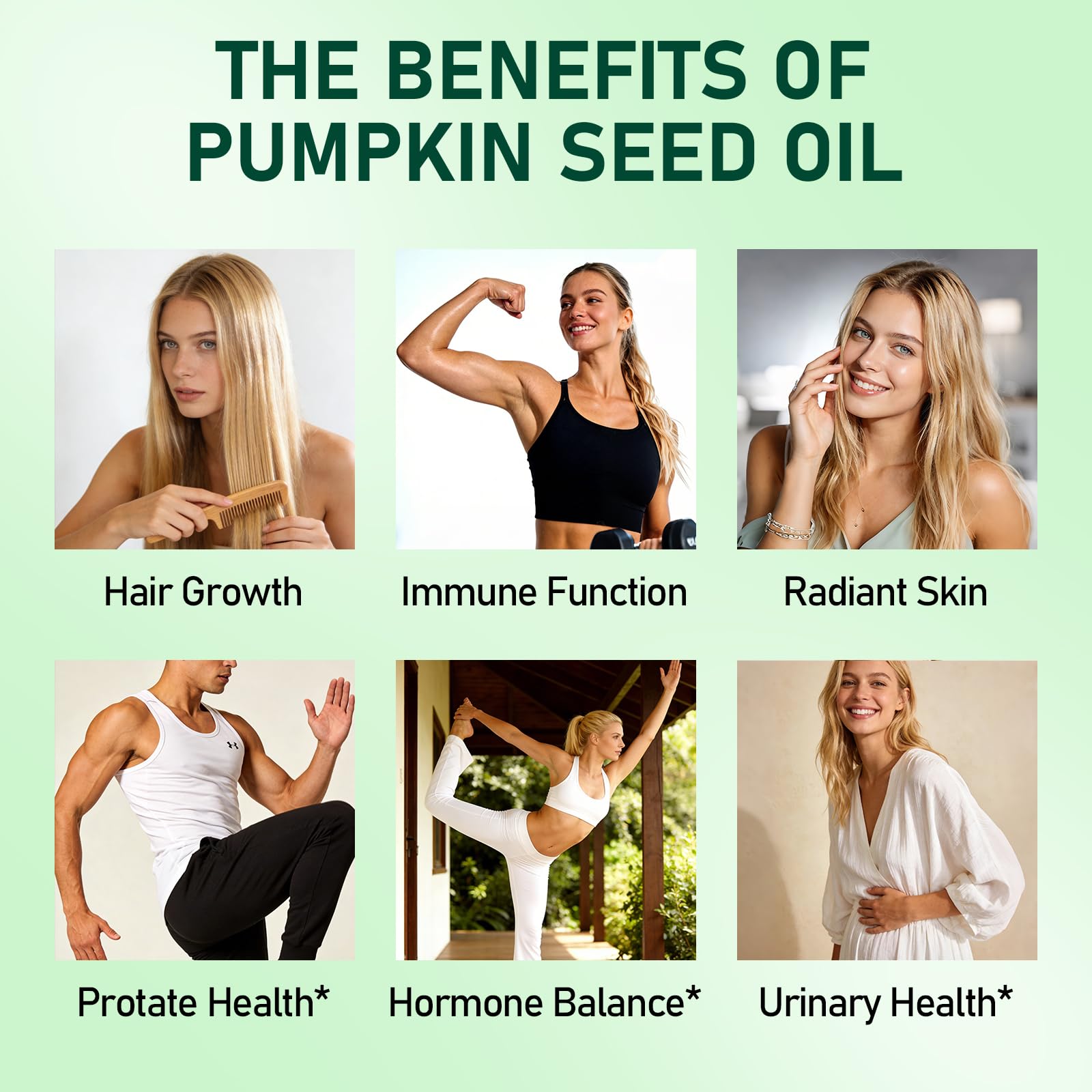 MAYMELOTON Pumpkin Seed Oil softgels on a wooden table