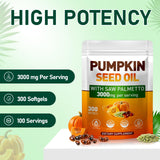 MAYMELOTON Pumpkin Seed Oil softgels with ingredients